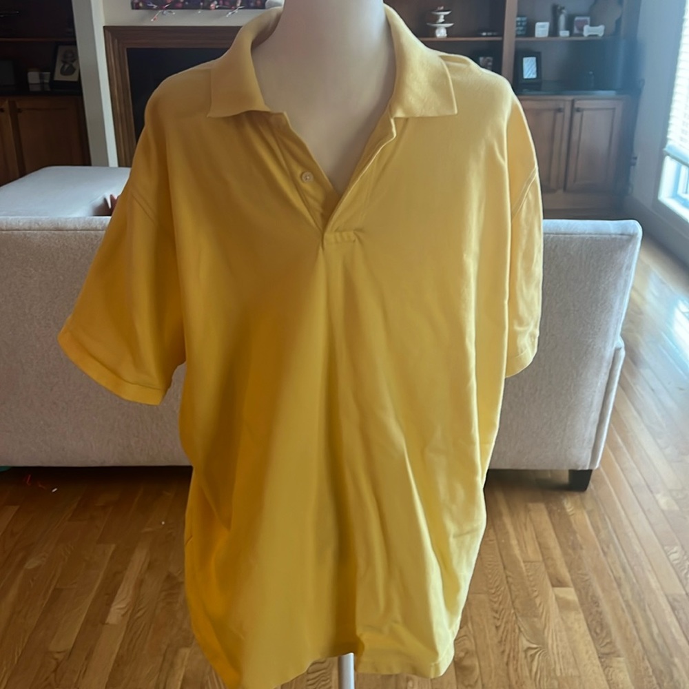 Merona xxl men’s yellow polo shirt